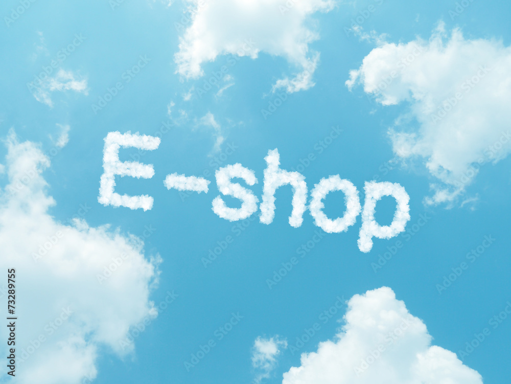 cloud words with design on blue sky background cloud words with design on blue sky background
