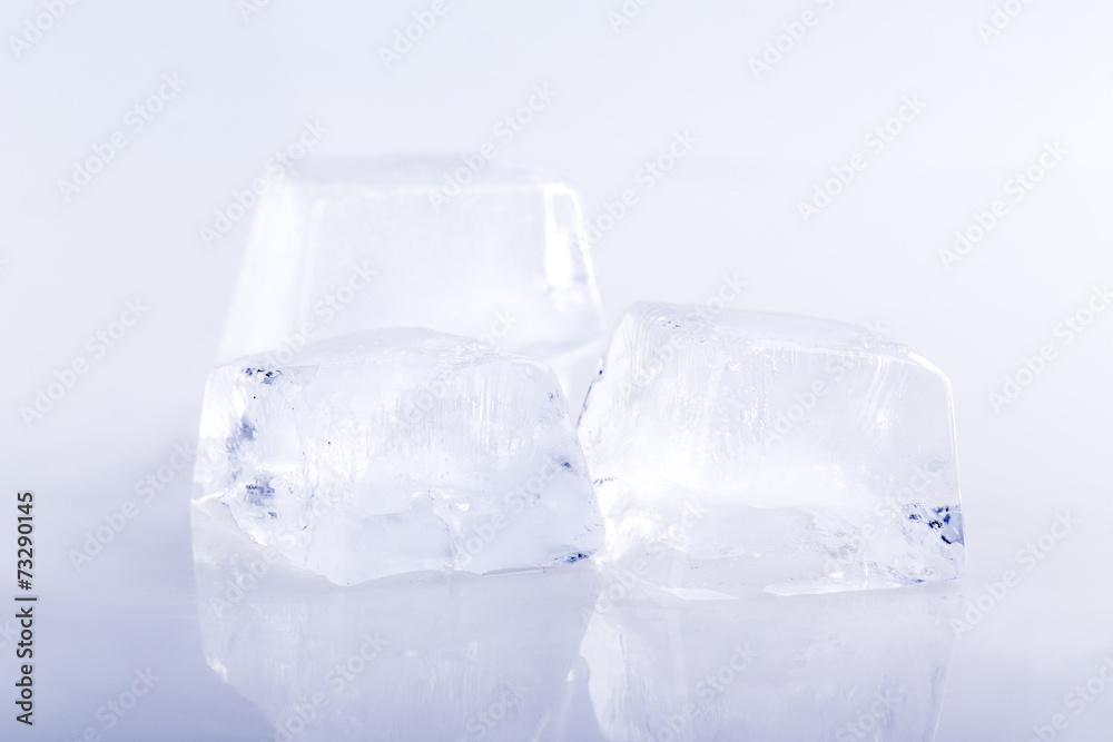 Obraz premium blueberry berry ice