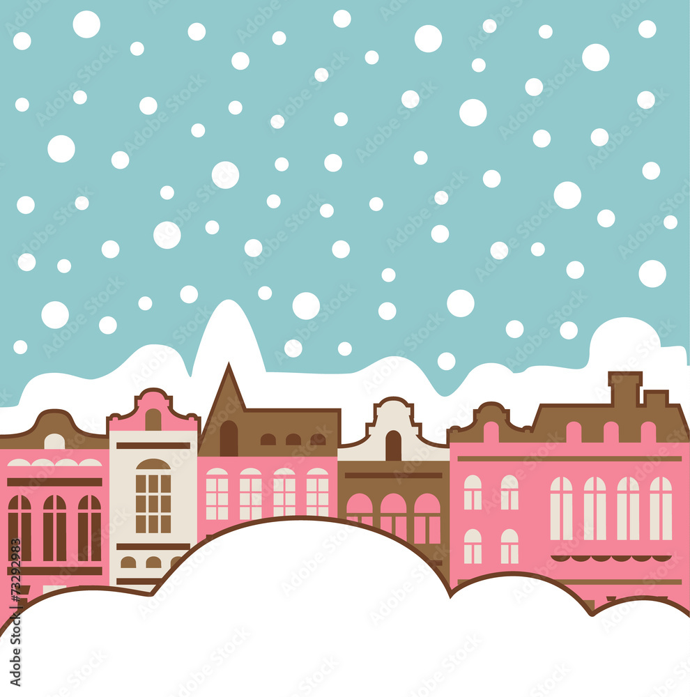 Obraz premium snow