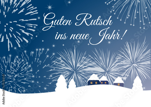 Guten Rutsch ins neue Jahr
