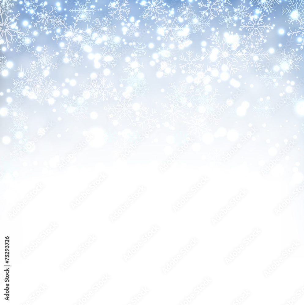 Christmas background with crystallic snowflakes. Christmas background with crystallic snowflakes.