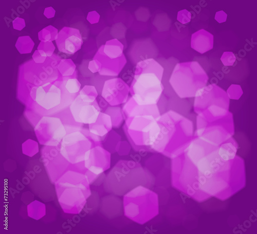 Lilac background with hexagonal shape
