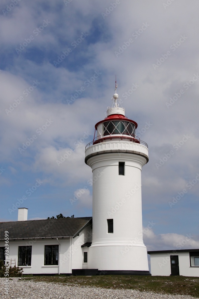 Sletterhage lighthouse in Denmark Sletterhage lighthouse in Denmark