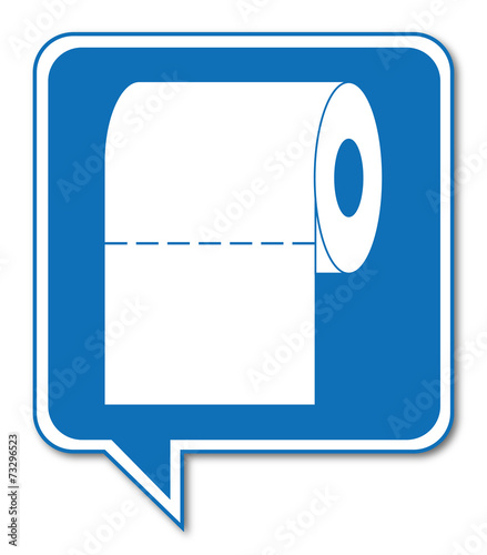 Logo papier toilette.