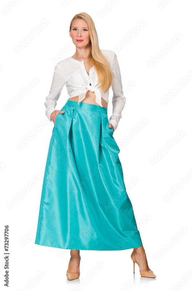 Young woman in fashion concept Young woman in fashion concept