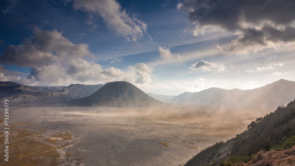 Clouds Moving on top of dormant volcano Time Lapse Clouds Moving on top of dormant volcano Time Lapse