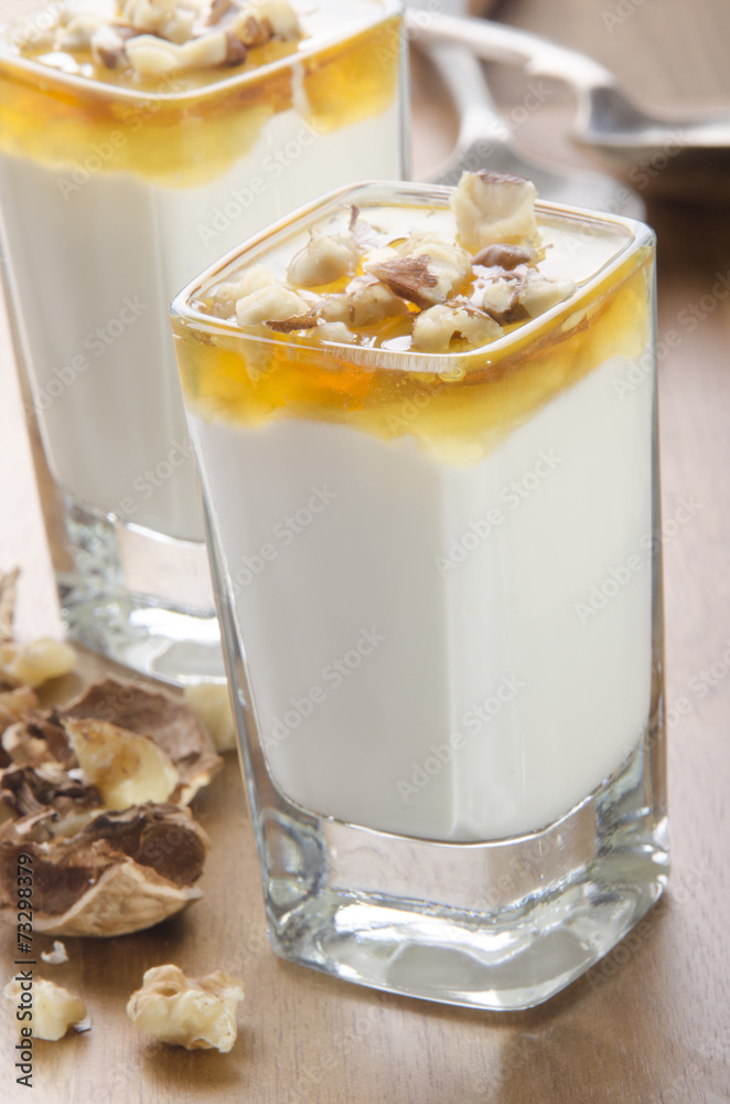 greek yogurt with honey and walnuts greek yogurt with honey and walnuts
