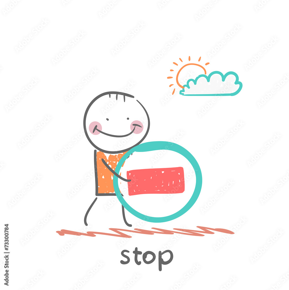 sign stop sign stop