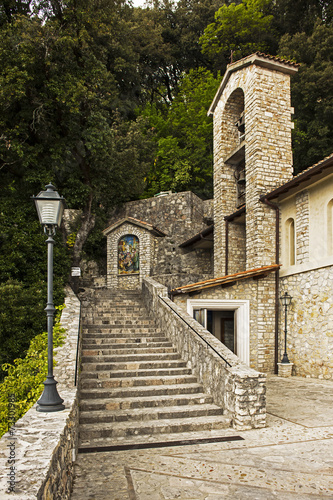 Franziskanerkloster in Greccio, Rietital, Italien