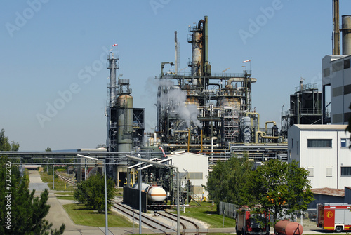 Quadro em tela Petrochemie in Münchsmünster bei Ingolstadt