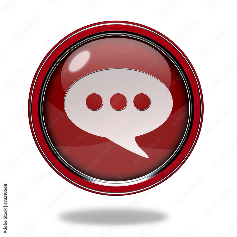 Fototapeta premium forum circular icon on white background