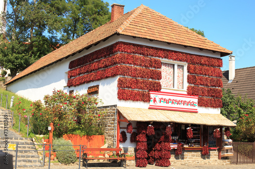 Paprikahaus in Tihany