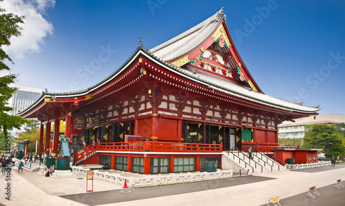 Sensoji-ji Temple in Asakusa, Tokyo, Japan.