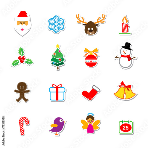 039-Christmas Sticker Set 001