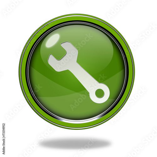 tools circular icon on white background