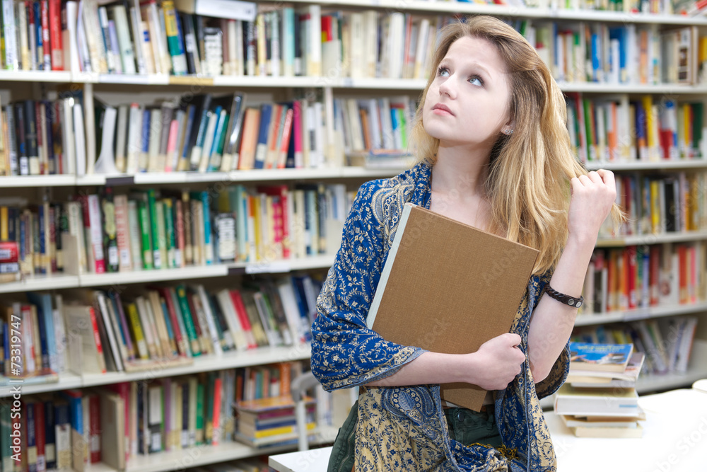 young student thinking about... young student thinking about...