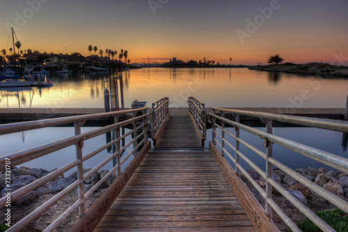 First one down the gangway gets best spot on the dock