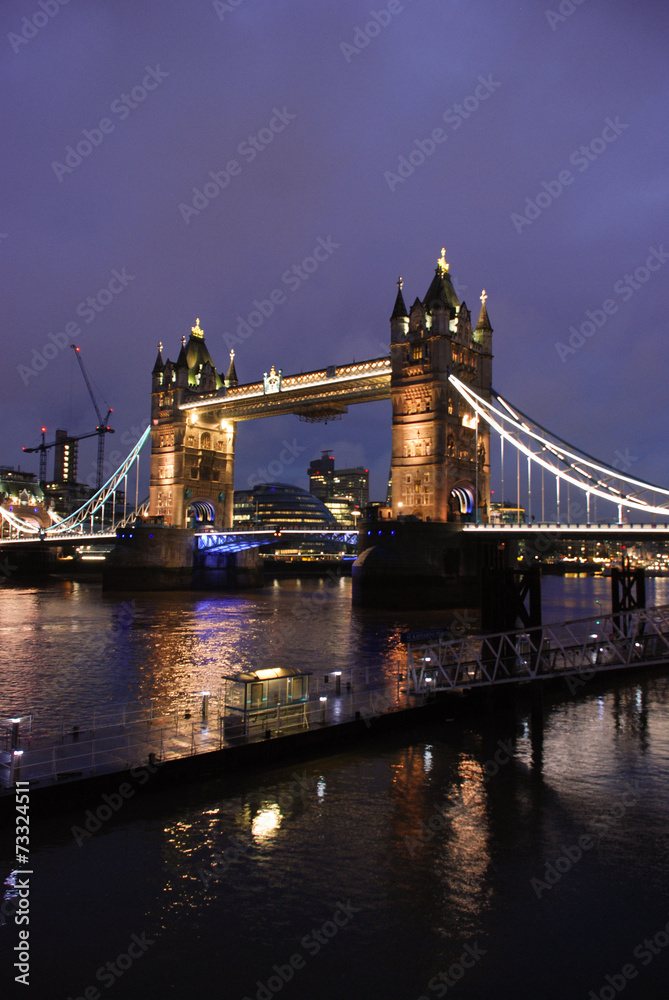Obraz premium City of London and Tower Bridge
