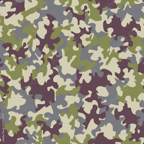 Seamless camouflage pattern