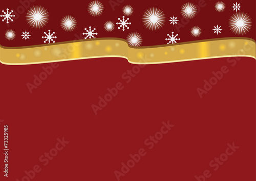 Christmas gold with sparkles