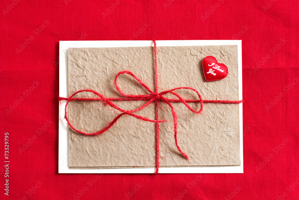 Red Valentine celebration greeting card Red Valentine celebration greeting card