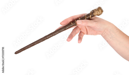 Casting a spell with magic wand