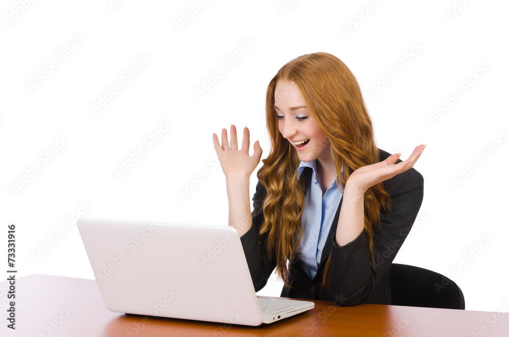 Woman businesswoman in business concept Woman businesswoman in business concept
