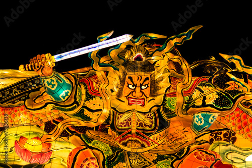 Nebuta, the traditional Japanese festival
