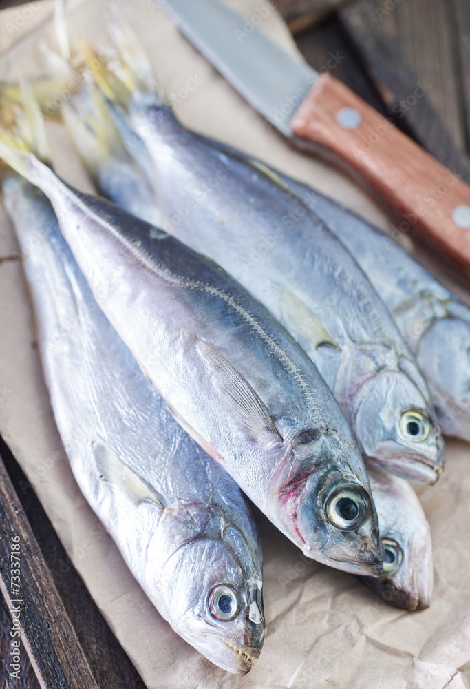 Obraz premium raw fish