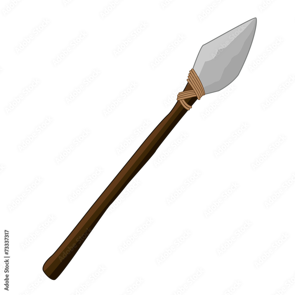 spear isolated illustration spear isolated illustration