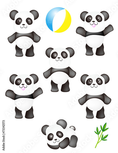 パンダ3Ｄシート