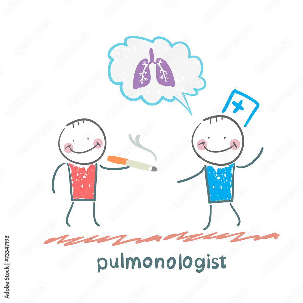 pulmonologist pulmonologist says lung patient who smokes pulmonologist pulmonologist says lung patient who smokes