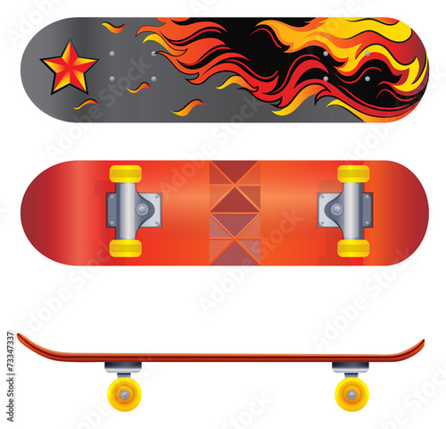 A skateboard
