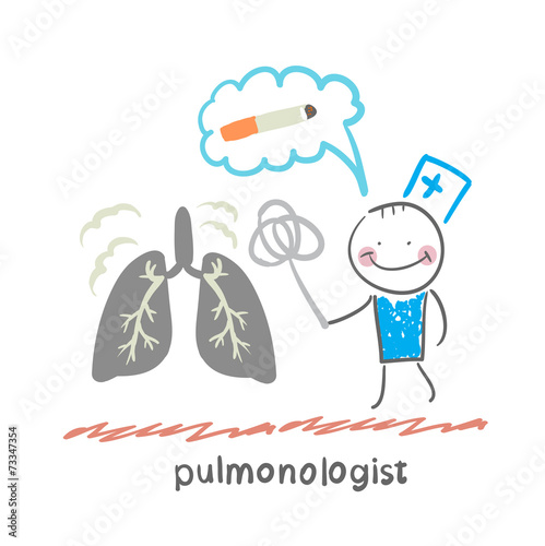 pulmonologist knocks dust from the human lung