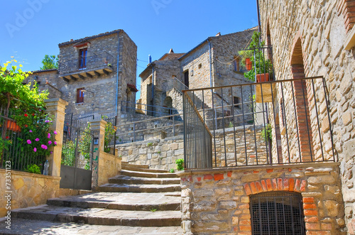 Alleyway. Guardia Perticara. Basilicata. Italy. photo