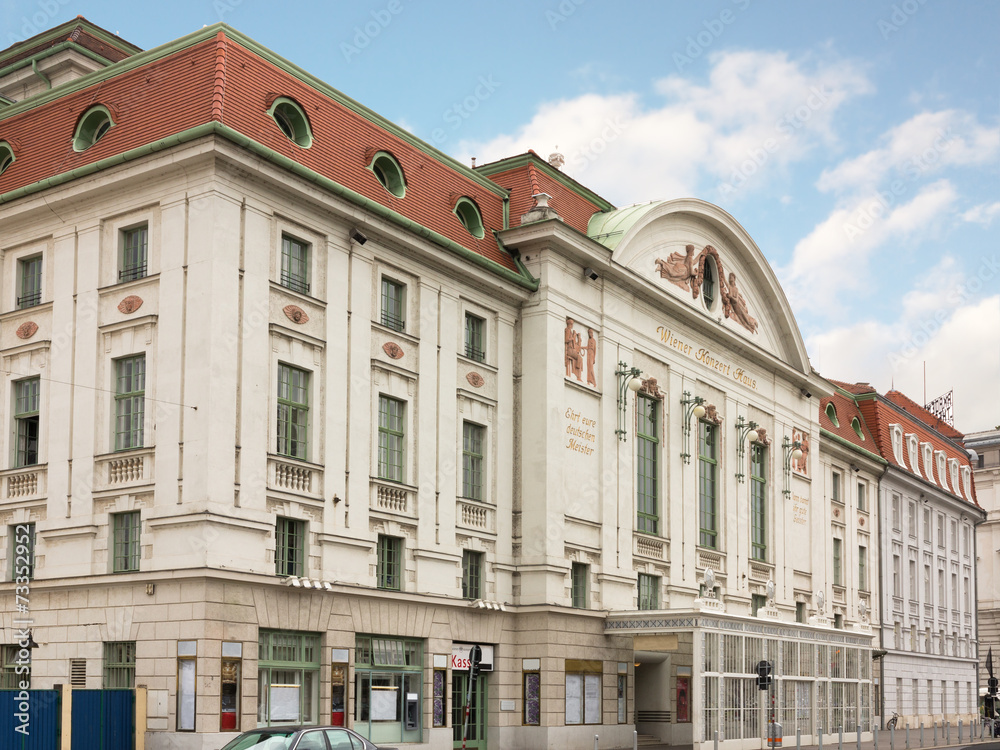 Naklejka premium Konzerthaus in Wien