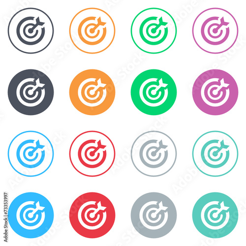 Vector flat iButtons