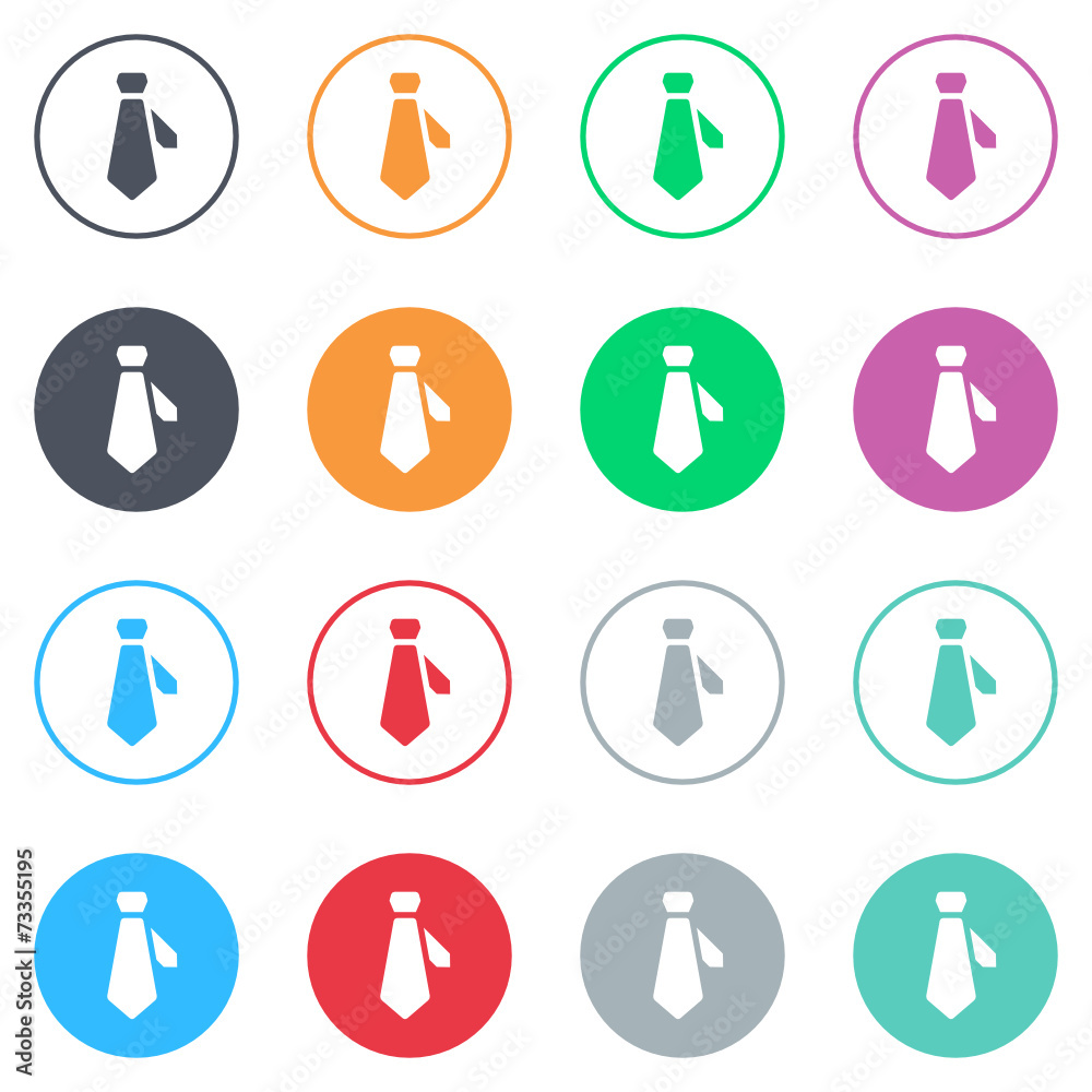 Vector flat iButtons Vector flat iButtons