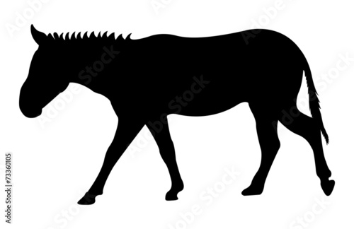 Donkey Animal Shape