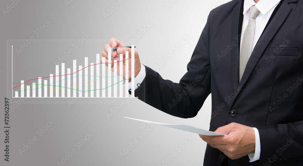 Businessman standing posture hand hold a pen isolated Businessman standing posture hand hold a pen isolated