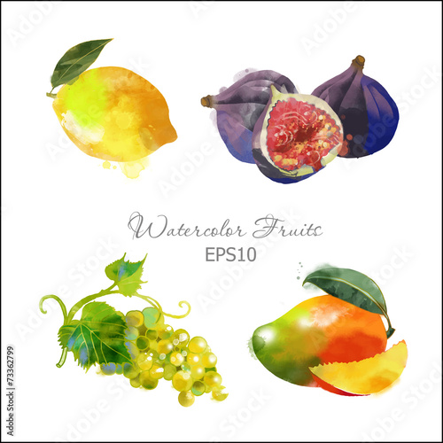 lemon,figs,grape,mango