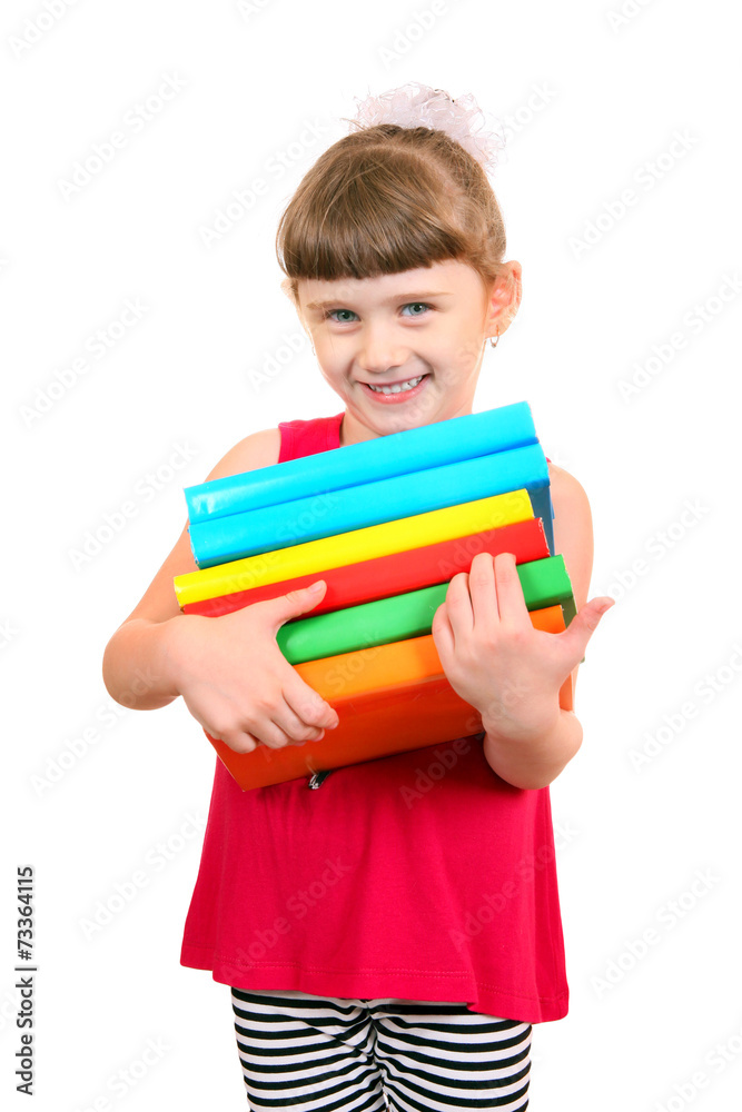 Little Girl with the Books Little Girl with the Books