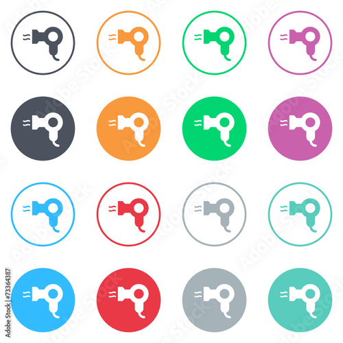 Vector flat iButtons