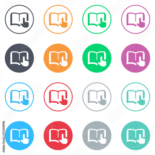 Vector flat iButtons
