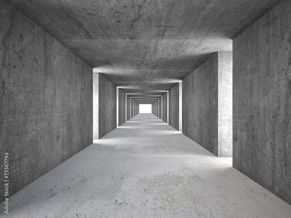 Obraz premium abstrakcyjny tunel