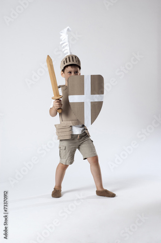 medieval knight child