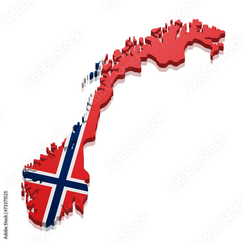 Map Norway