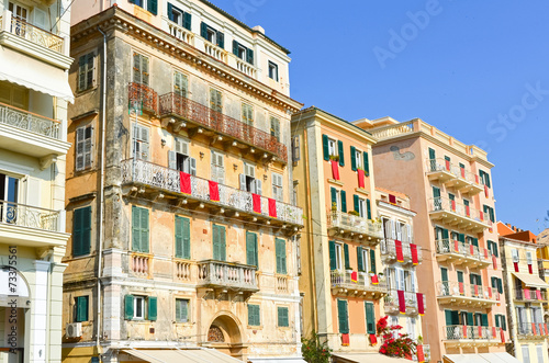 street in Corfu town