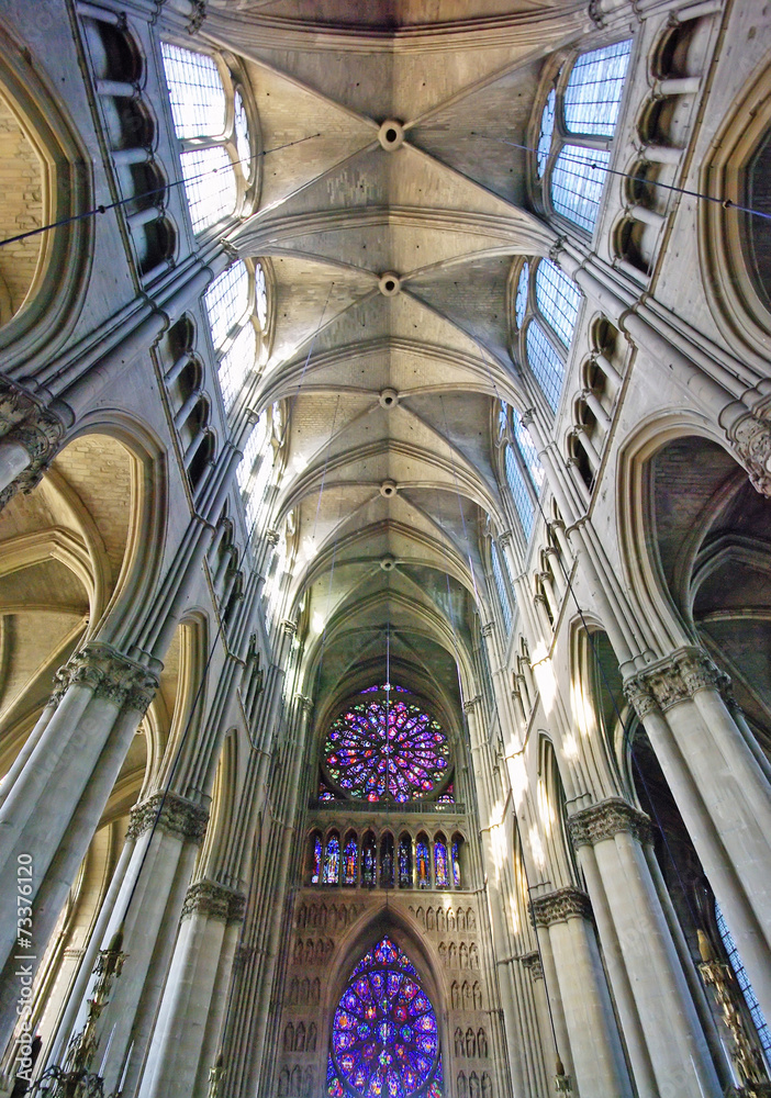 Interior view of a cathedral Interior view of a cathedral