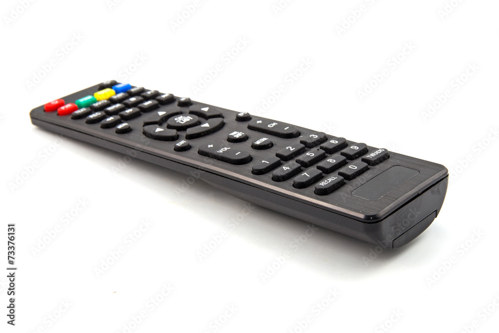 remote control isolated on white background